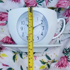 WhimsiTea Time Clock(white)