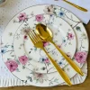 Whispering Gardens: Dreamy Floral Dining Set 61 piece dinner set