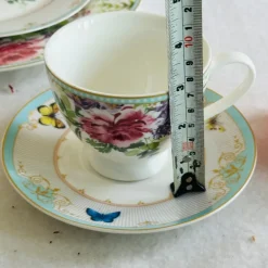 Whispering Meadows Teacups (set of six teacups and six saucers)