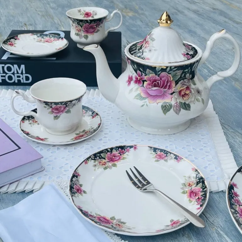 Whispers of Rose Petals: 24-Piece Floral Affair
