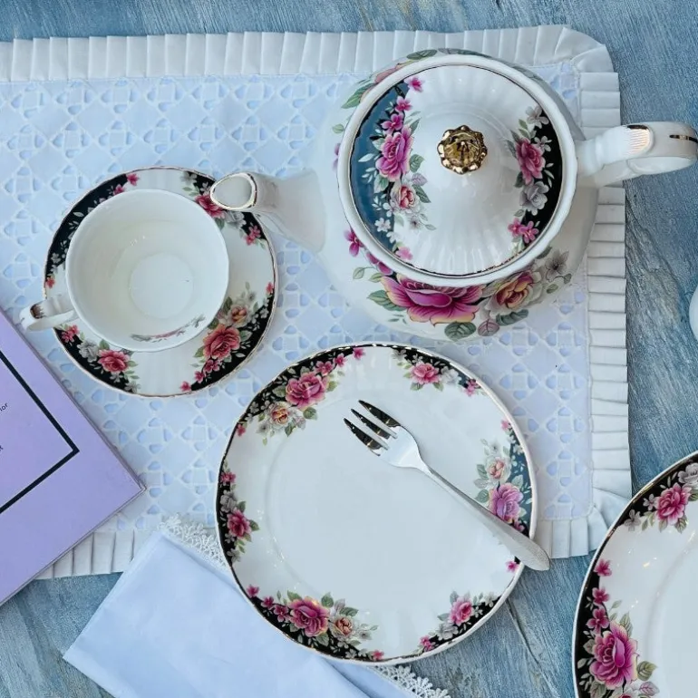 Whispers of Rose Petals: 24-Piece Floral Affair