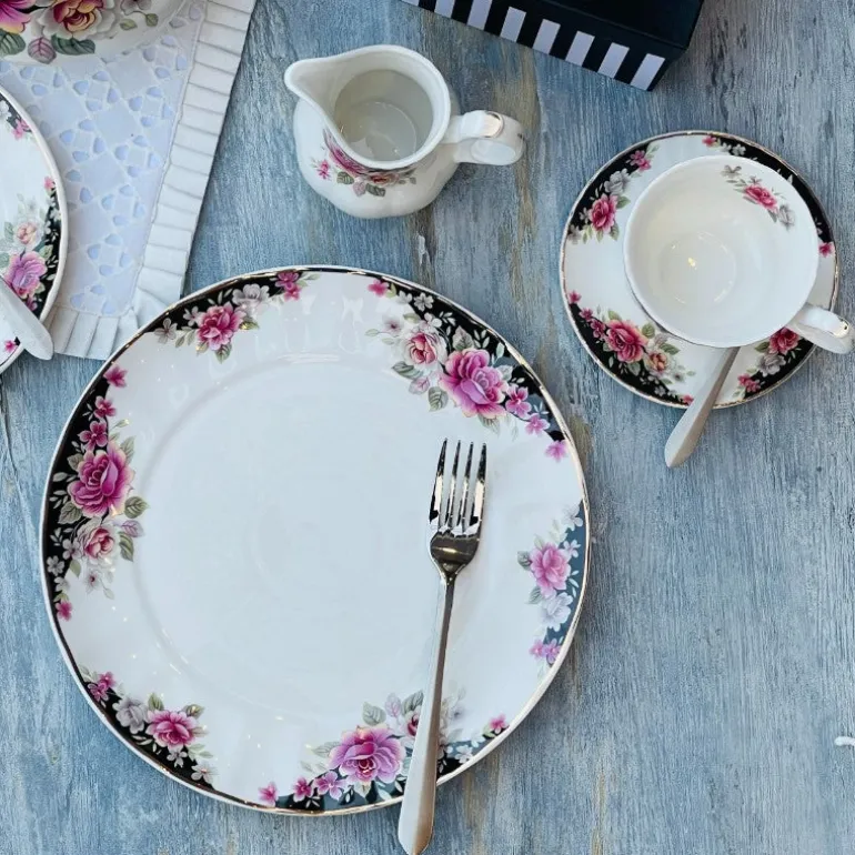 Whispers of Rose Petals: 24-Piece Floral Affair