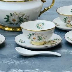 White Lily Soup Set (20 piece soup set)