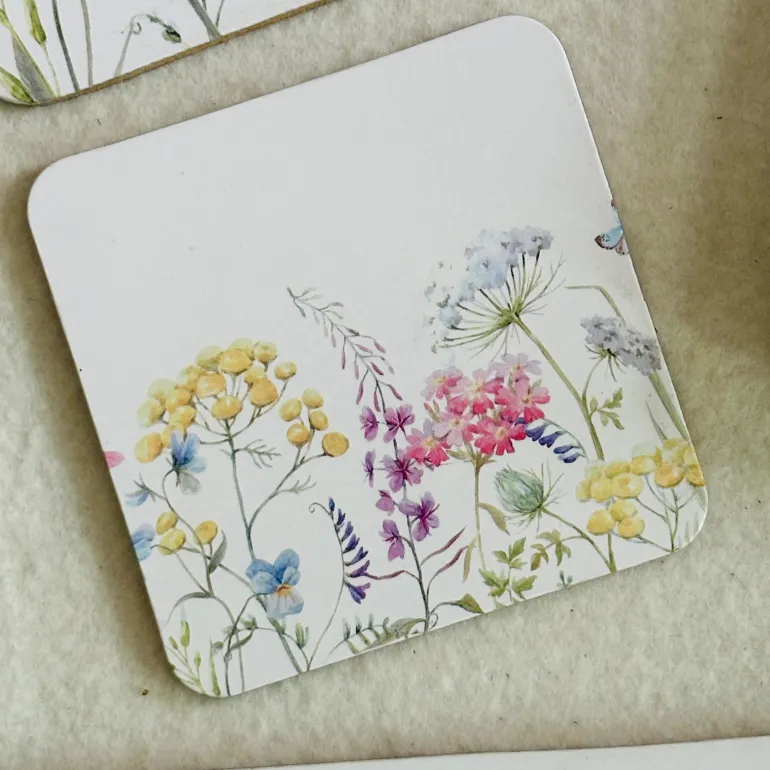 Wildflower Coaster (Pack Of Six)