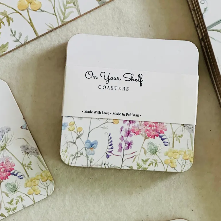 Wildflower Coaster (Pack Of Six)