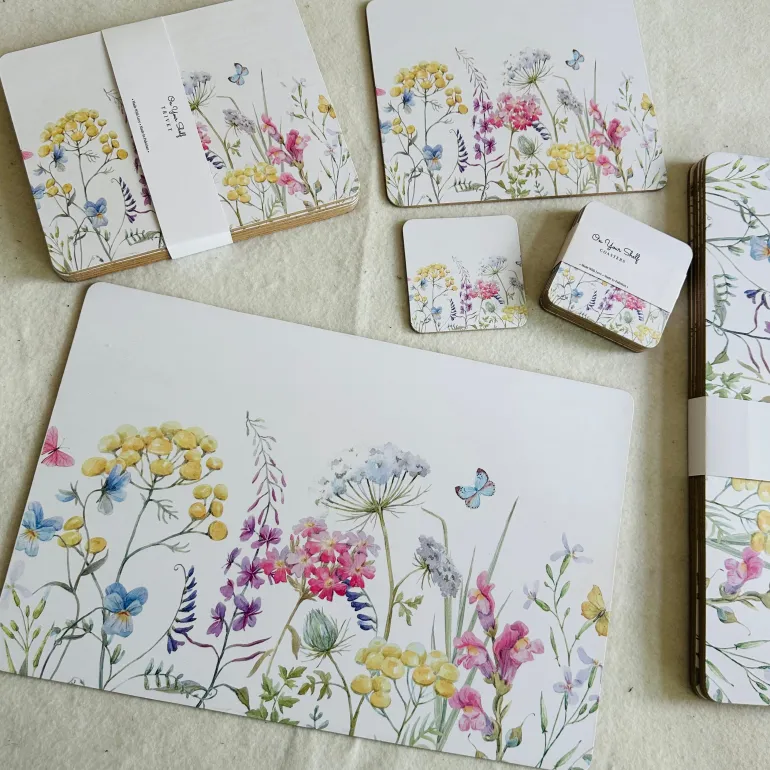 Wildflower Coaster (Pack Of Six)