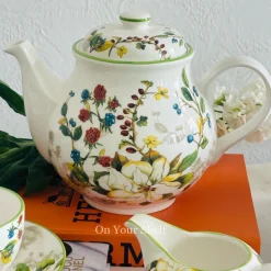 Woodland Meadows Gold Dinner Set (83 Piece Dinner Set)