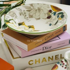 Woodland Meadows Gold Dinner Set (83 Piece Dinner Set)